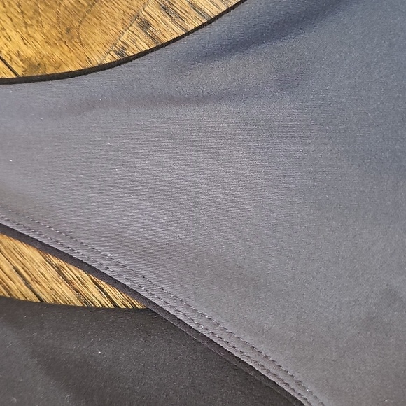 Prana Reversible Black And Charcoal Women's Yoga Top Bra - Picture 8 of 12